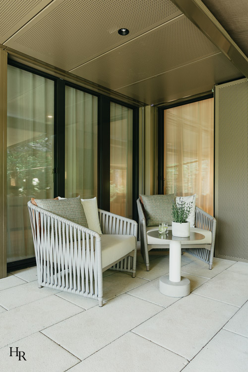 Überdachter Balkon| Hendrik Ritschel Interior Design